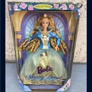 BARBIE as SLEEPING BEAUTY Doll Collector Edition 1997 Mattel 18586 NEW